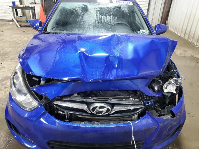 KMHCT4AE8CU068951 - 2012 HYUNDAI ACCENT GLS BLUE photo 11