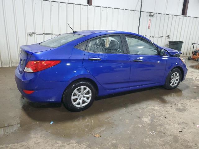 KMHCT4AE8CU068951 - 2012 HYUNDAI ACCENT GLS BLUE photo 3