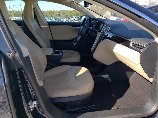 5YJSA1S13EFP43052 - 2014 TESLA MODEL S BLUE photo 5