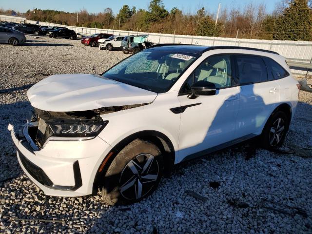 5XYRL4LC6NG128272 - 2022 KIA SORENTO S WHITE photo 1