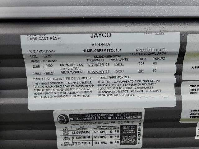 1UJBJ0BR8M1TC0101 - 2021 JAYCO JAY FLIGHT GRAY photo 10