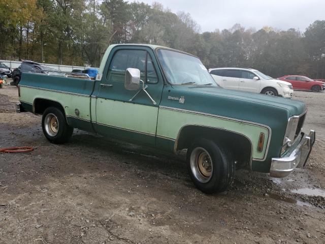 CCL146B106485 - 1976 CHEVROLET C10  PU GREEN photo 4