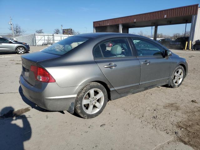 1HGFA16866L128133 - 2006 HONDA CIVIC EX SILVER photo 3