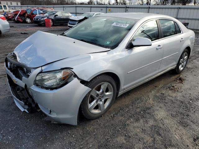 1G1ZH57B19F169533 - 2009 CHEVROLET MALIBU 1LT SILVER photo 1