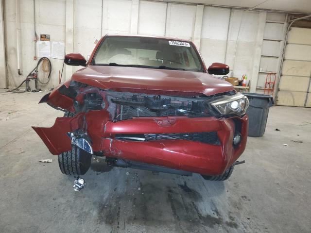 JTEZU5JR2G5129209 - 2016 TOYOTA 4RUNNER SR5 RED photo 5