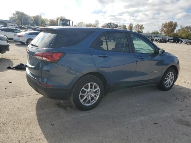 3GNAXHEG1RL122846 - 2024 CHEVROLET EQUINOX LS BLUE photo 3