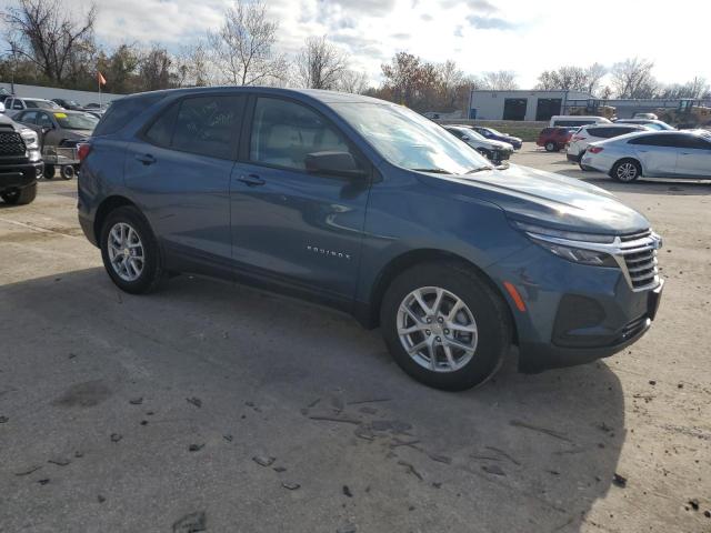 3GNAXHEG1RL122846 - 2024 CHEVROLET EQUINOX LS BLUE photo 4