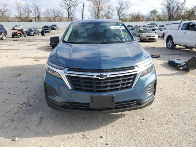 3GNAXHEG1RL122846 - 2024 CHEVROLET EQUINOX LS BLUE photo 5