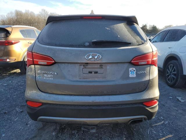 5XYZU3LB4DG087847 - 2013 HYUNDAI SANTA FE S GRAY photo 6