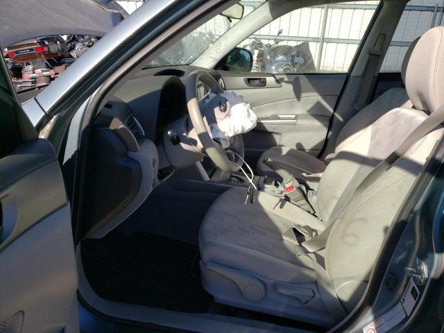 JF2SH6BC1AH773074 - 2010 SUBARU FORESTER XS Синьо-зелений фото 7