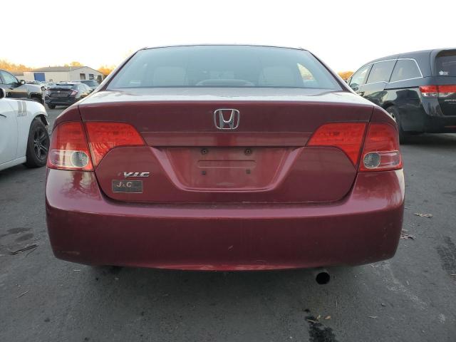1HGFA16988L091615 - 2008 HONDA CIVIC EXL წითელი ფოტო 6