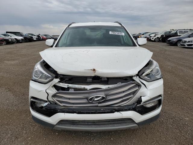 5XYZTDLB8JG523734 - 2018 HYUNDAI SANTA FE S WHITE photo 5