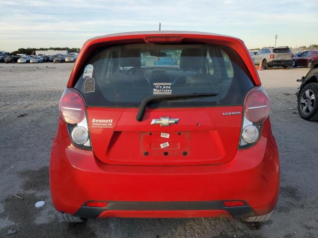 KL8CD6S93FC734468 - 2015 CHEVROLET SPARK 1LT RED photo 6