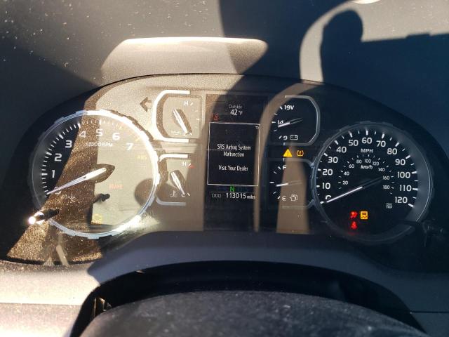 5TFUY5F14JX728159 - 2018 TOYOTA TUNDRA DOUBLE CAB SR/SR5 BLUE photo 9