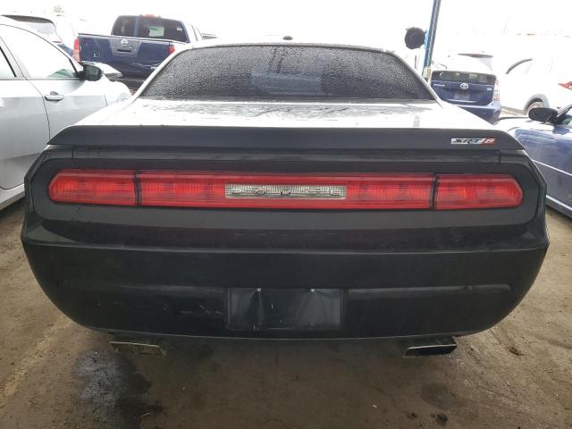 2B3LJ74W09H611996 - 2009 DODGE CHALLENGER SRT-8 BLACK photo 6