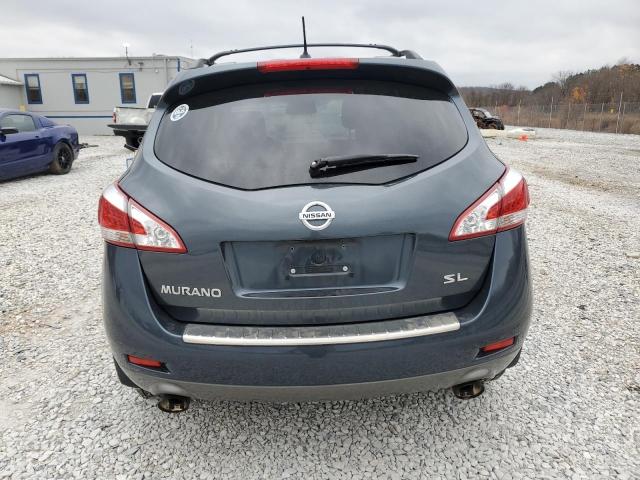 JN8AZ1MU1DW200535 - 2013 NISSAN MURANO S BLUE photo 6