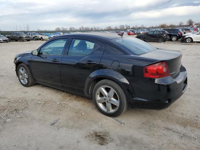 1C3CDZAB6DN730949 - 2013 DODGE AVENGER SE BLACK photo 2