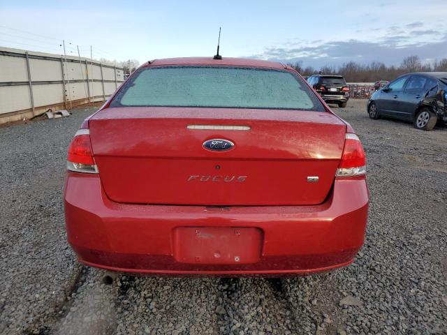 1FAHP35N19W248486 - 2009 FORD FOCUS SE RED photo 6