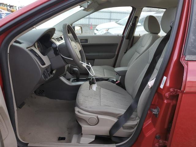 1FAHP35N19W248486 - 2009 FORD FOCUS SE RED photo 7