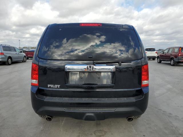 5FNYF3H5XFB012492 - 2015 HONDA PILOT EXL BLACK photo 6