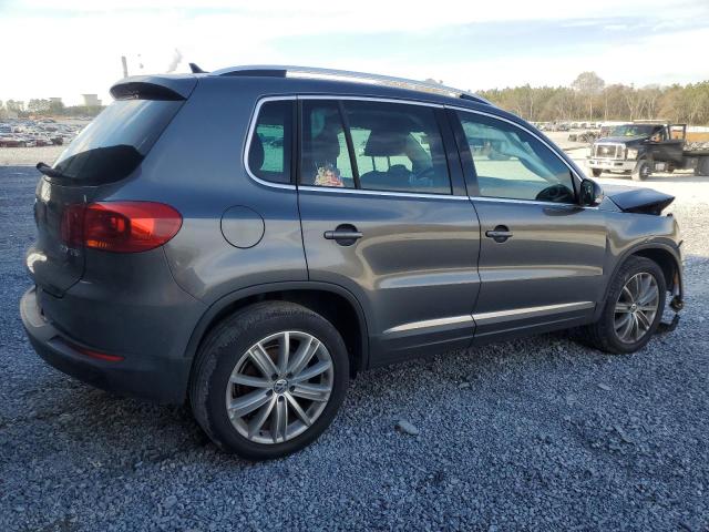 WVGAV3AX6EW609709 - 2014 VOLKSWAGEN TIGUAN S GRAY photo 3