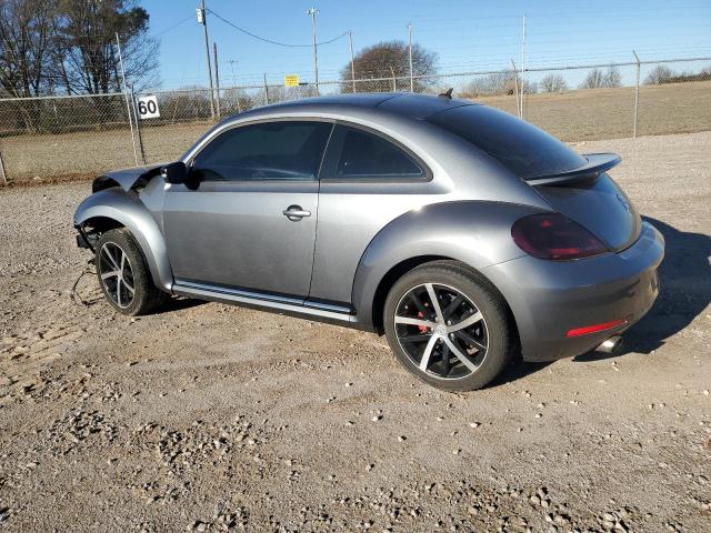3VW467AT2CM643501 - 2012 VOLKSWAGEN BEETLE TURBO CHARCOAL photo 2
