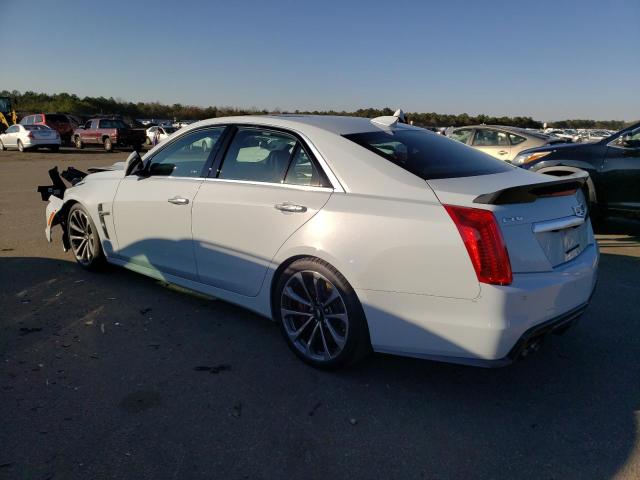 1G6A15S66J0119580 - 2018 CADILLAC CTS-V WHITE photo 2