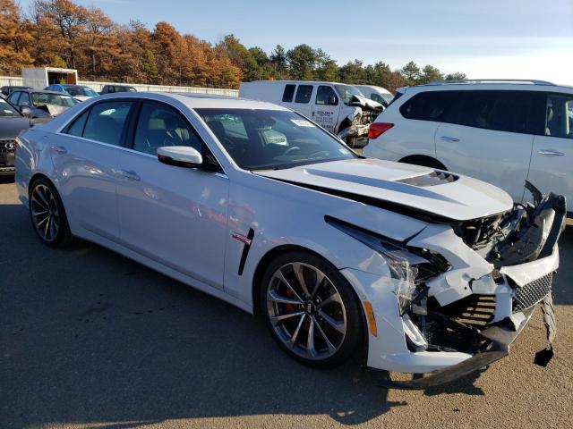 1G6A15S66J0119580 - 2018 CADILLAC CTS-V WHITE photo 4