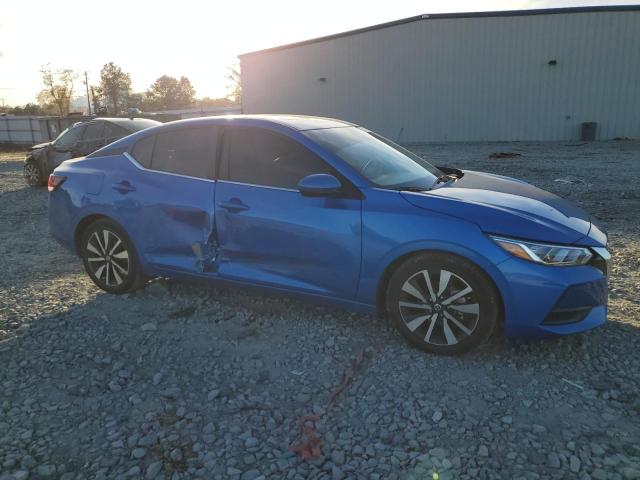 3N1AB8CV5NY312965 - 2022 NISSAN SENTRA SV BLUE photo 4