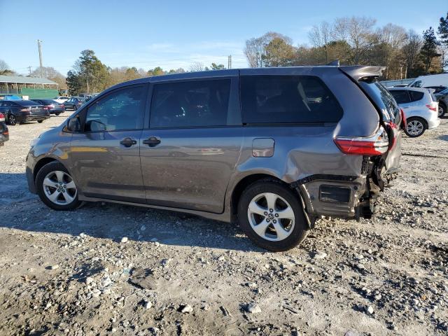 5TDZZ3DC2KS975280 - 2019 TOYOTA SIENNA CHARCOAL photo 2