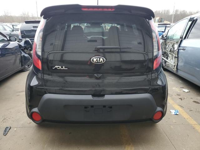 KNDJN2A24F7783759 - 2015 KIA SOUL BLACK photo 6