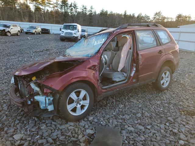 JF2SH6BC7AH797525 - 2010 SUBARU FORESTER XS RED photo 1