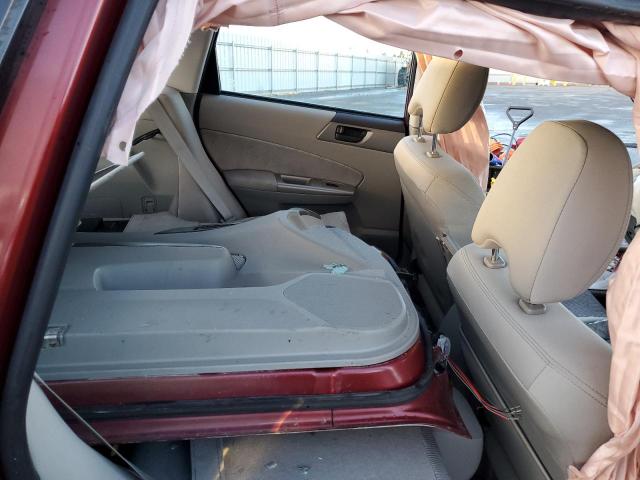 JF2SH6BC7AH797525 - 2010 SUBARU FORESTER XS Qırmızı foto 11