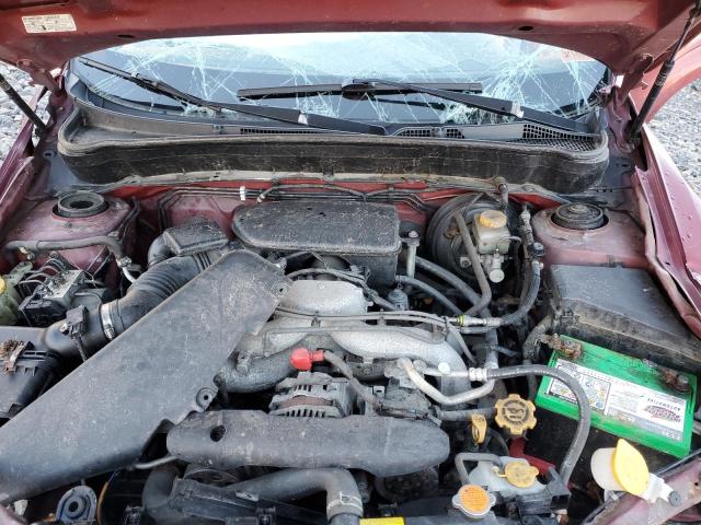 JF2SH6BC7AH797525 - 2010 SUBARU FORESTER XS Qırmızı foto 12