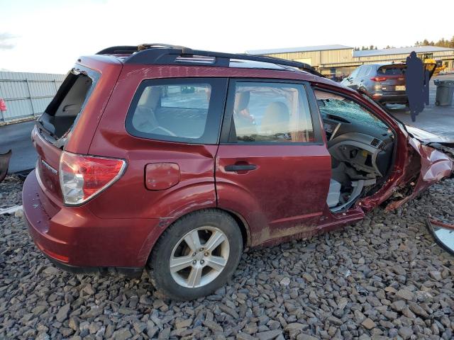 JF2SH6BC7AH797525 - 2010 SUBARU FORESTER XS RED photo 3