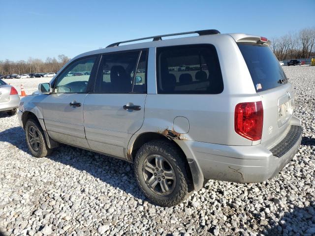 2HKYF18463H613522 - 2003 HONDA PILOT EX SILVER photo 2