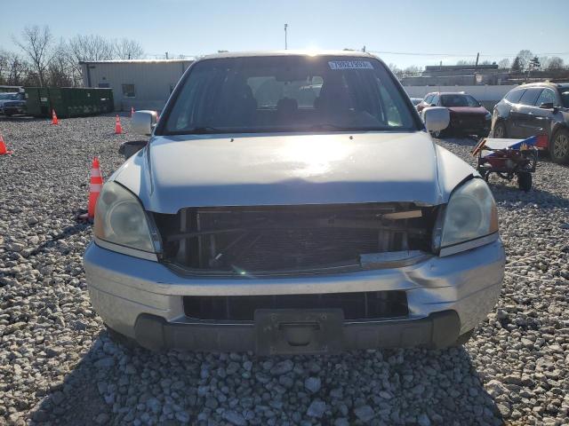 2HKYF18463H613522 - 2003 HONDA PILOT EX SILVER photo 5