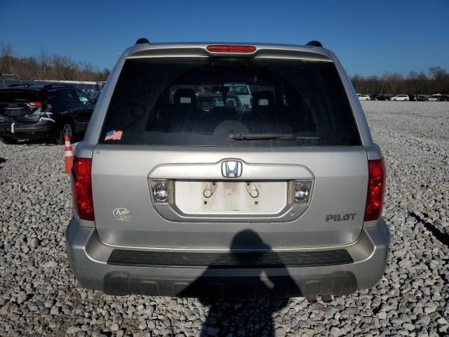 2HKYF18463H613522 - 2003 HONDA PILOT EX SILVER photo 6