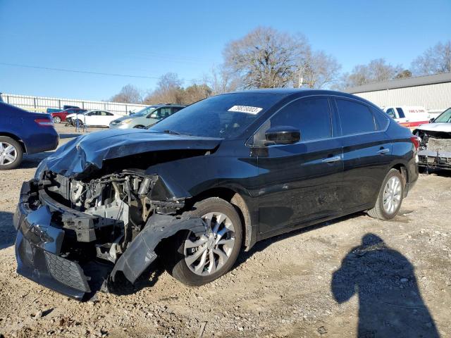 3N1AB7AP8JY261745 - 2018 NISSAN SENTRA S BLACK photo 1