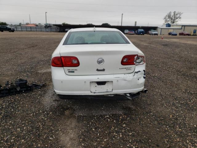 1G4HC5EM5BU133475 - 2011 BUICK LUCERNE CXL WHITE photo 6