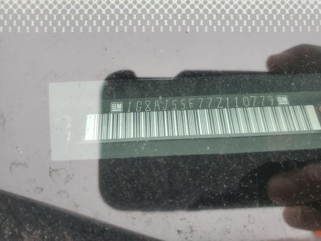 1G8AJ55F77Z110779 - 2007 SATURN ION LEVEL 2 BEIGE photo 13