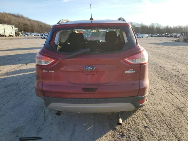 1FMCU0GX7EUD23090 - 2014 FORD ESCAPE SE RED photo 6