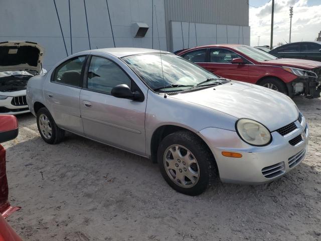 1B3ES56C55D130193 - 2005 DODGE NEON SXT SILVER photo 4