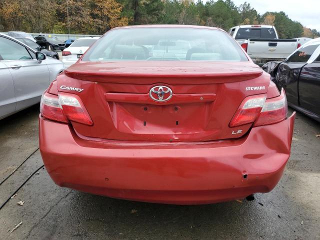 4T1BE46K89U324499 - 2009 TOYOTA CAMRY BASE RED photo 6