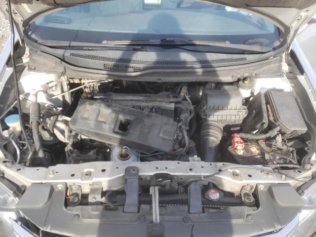 19XFB2F9XCE363696 - 2012 HONDA CIVIC EXL ვერცხლისფერი ფოტო 11