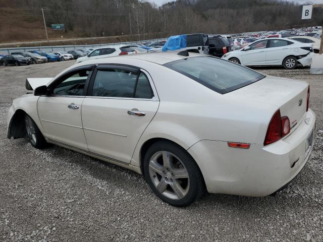 1G1ZC5E02CF315641 - 2012 CHEVROLET MALIBU 1LT Ақ фото 2