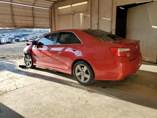 4T1BF1FK3CU562540 - 2012 TOYOTA CAMRY BASE RED photo 2