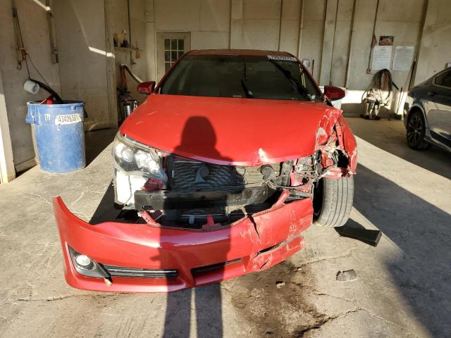 4T1BF1FK3CU562540 - 2012 TOYOTA CAMRY BASE RED photo 5