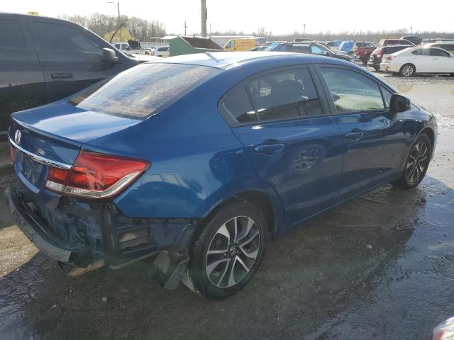 2HGFB2F89DH514221 - 2013 HONDA CIVIC EX BLUE photo 3