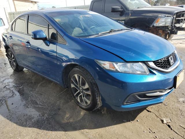 2HGFB2F89DH514221 - 2013 HONDA CIVIC EX BLUE photo 4